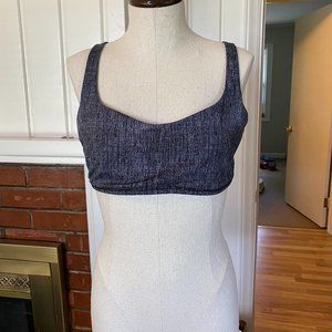 Lululemon Free To Be Bra- Black/White Stripe